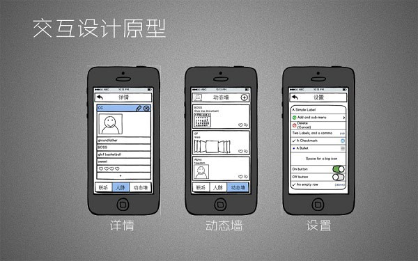 人脉管理系统软件交互设计原型图 人脉管理系统软件交互设计原型图